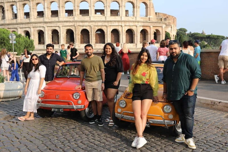 Rome: Fiat 500 Vintage City and Photo Tour - The Sum Up