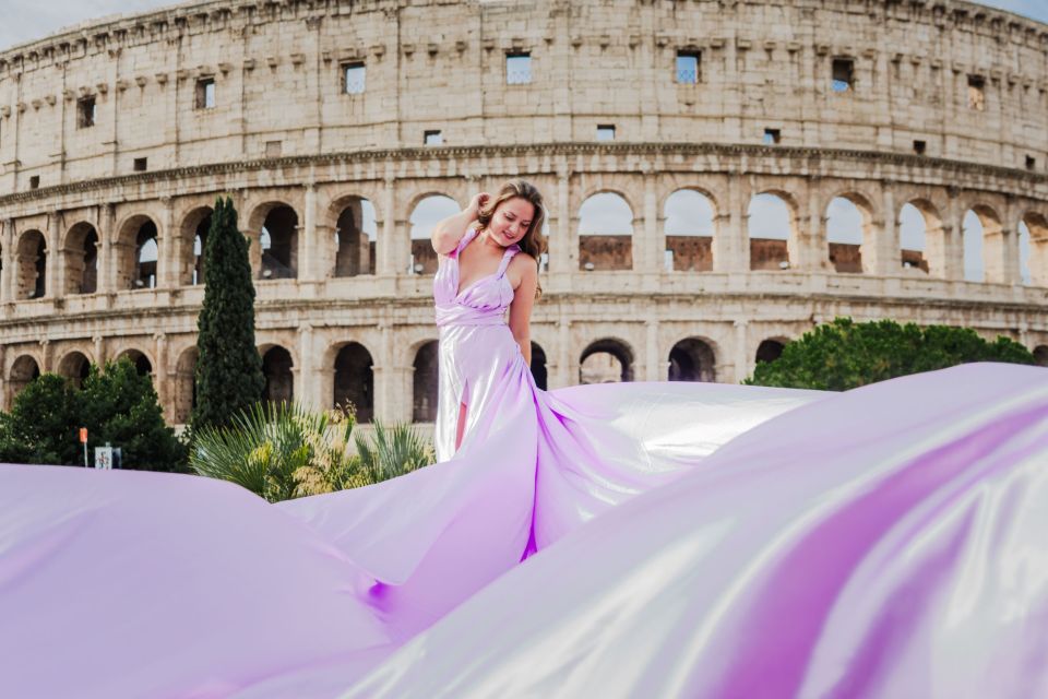 Rome: Flying Dress Professional Photoshoot - Professional Photographer and Photos