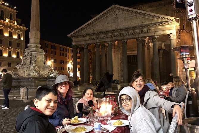Rome Food Experience Max 6 People Group Tour | W/Private Option - Dining at the Pantheon