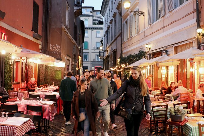 Rome Food Tour: Hidden Gems of Trastevere With Dinner & Wine - Wine Tasting Experience