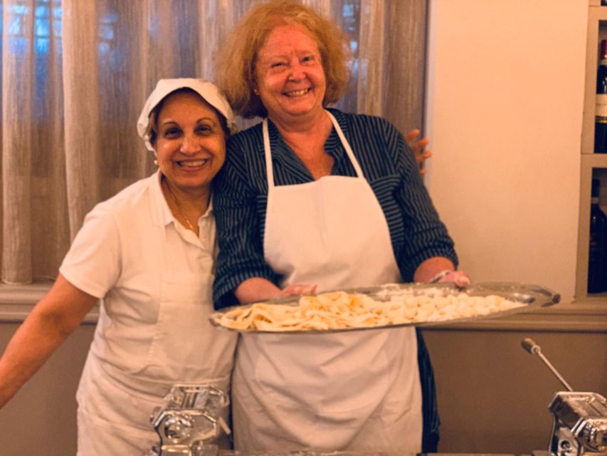 Rome: Fresh Pasta and Tiramisu Making Class With Fine Wine - Ask Away