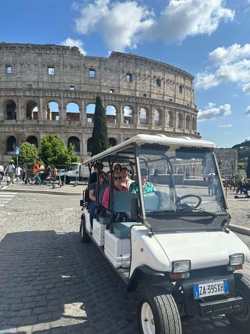 Rome: Golf Car Tour for Cruise Passengers - Key Points