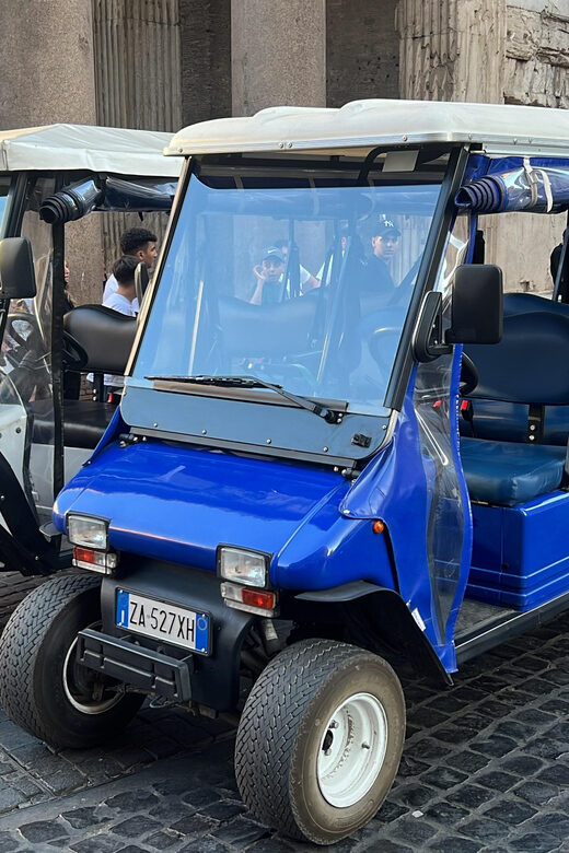 Rome: Golf Cart Big group Tour - Key Points