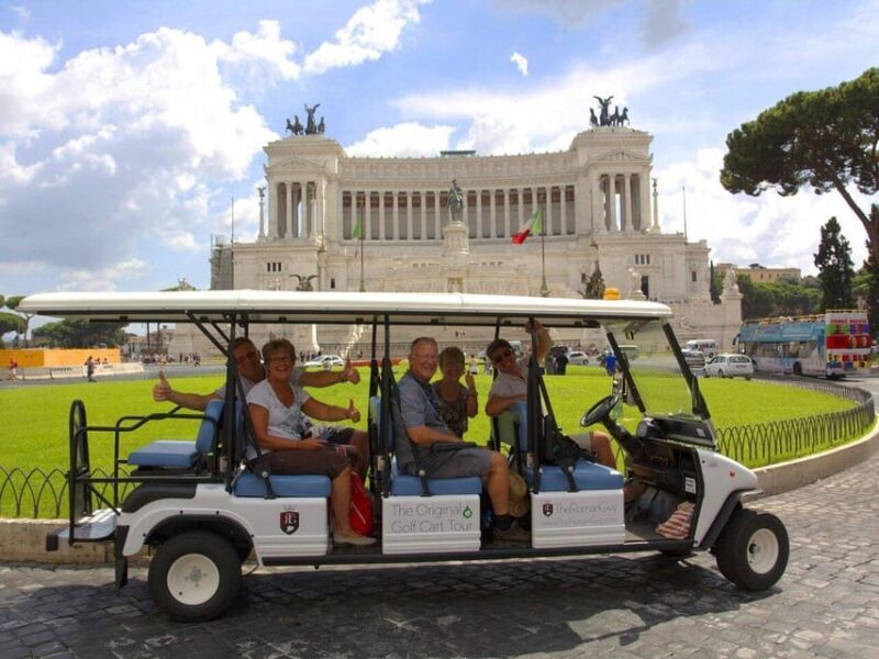 Rome: Golf Cart Tour - A Closer Look at the Itinerary