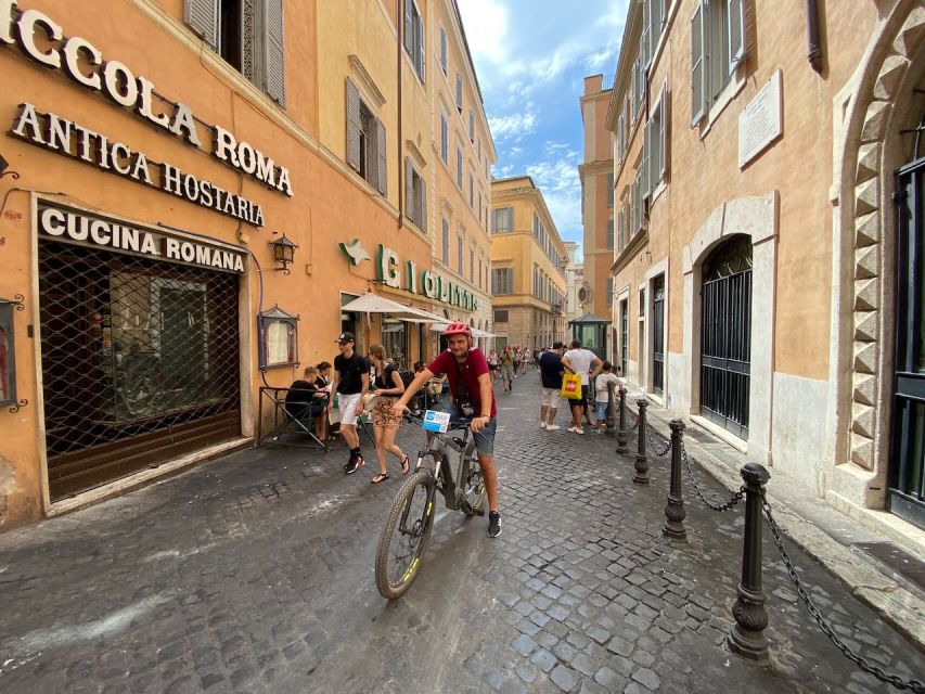 Rome :Guided Night E-Bike Tour With Typical Ice-Cream - Itinerary Highlights