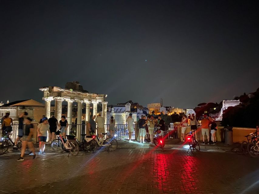 Rome :Guided Night E-Bike Tour With Typical Ice-Cream - Tips for Your Tour