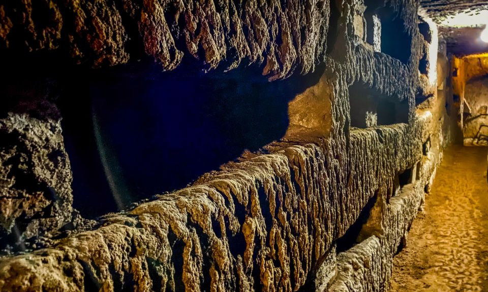 Rome: Guided Roman Catacombs Tour With Transfers - Transportation and Luggage Deposit