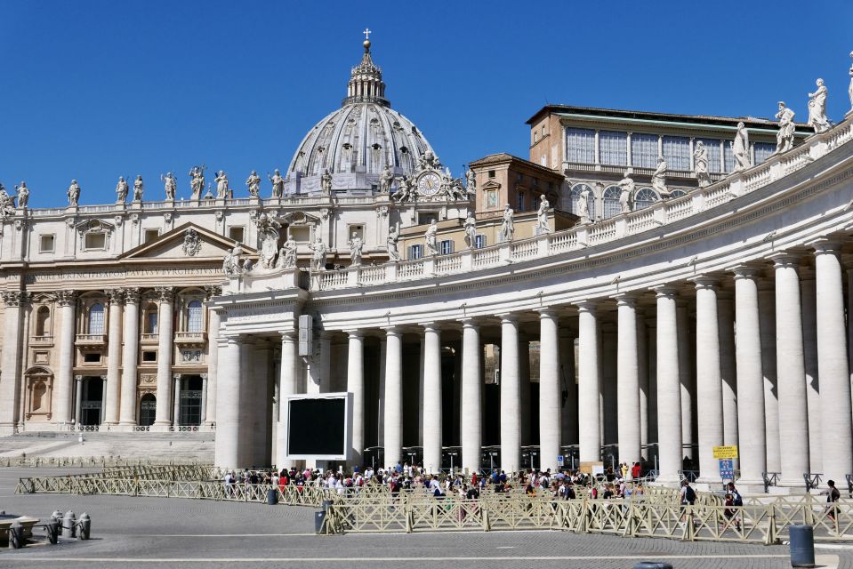 Rome: Guided Tour of St. Peters Basilica, Grottoes & Square - Key Points