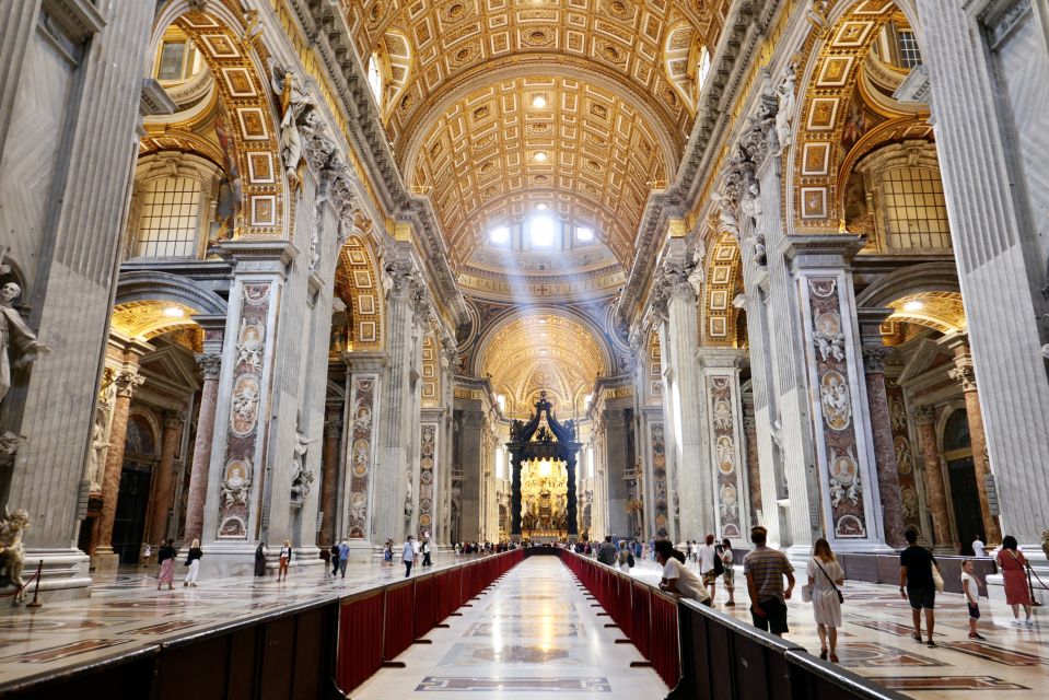 Rome: Guided Tour of St. Peters Basilica, Grottoes & Square - Inclusions
