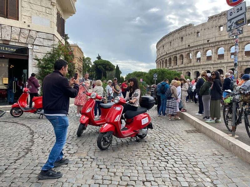 Rome: Guided Vespa Tour with Self-Drive or as a Passenger - An Overview of the Vespa Experience in Rome