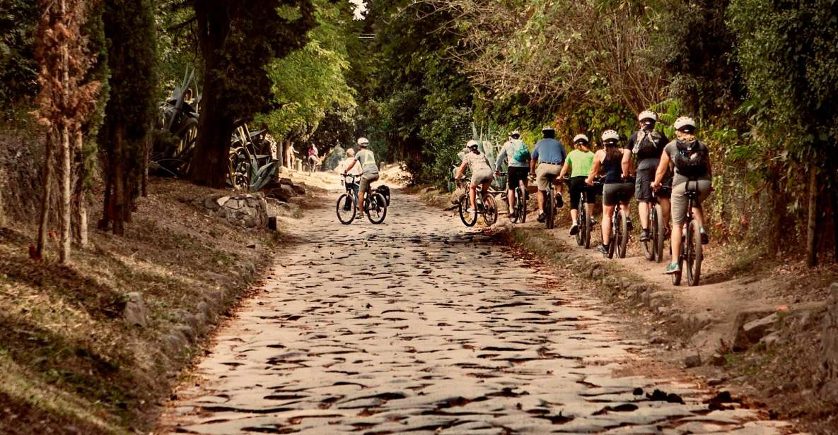 Rome: Half-Day Ancient Appian Way & Aqueducts E-Bike Tour - Exploring the Appian Way