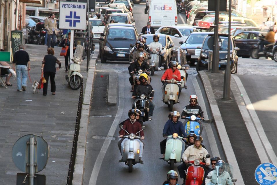 Rome: Half-Day Vespa Tour With Private Driver - Key Points