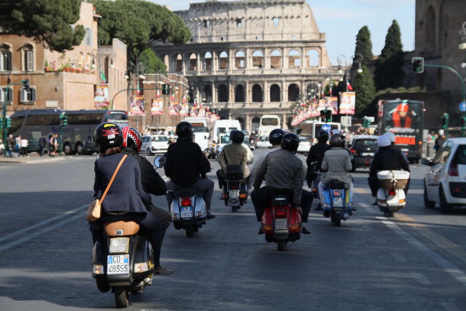 Rome: Half-Day Vespa Tour With Private Driver - Grand Rome Tour