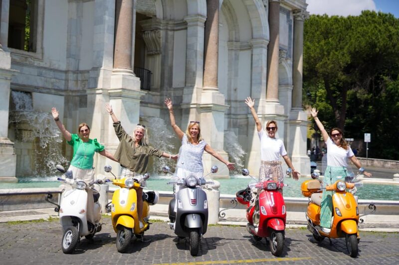 Rome: Hidden Gems Guided Vespa Tour With Photos - Hidden Gems and Views