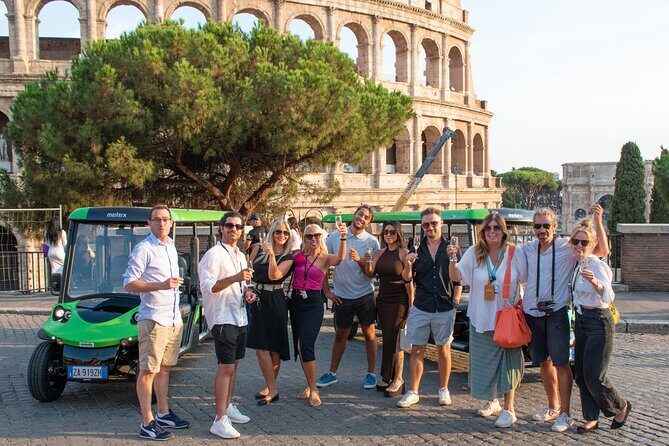 Rome Highlights Express Golf Cart Tour - Key Points