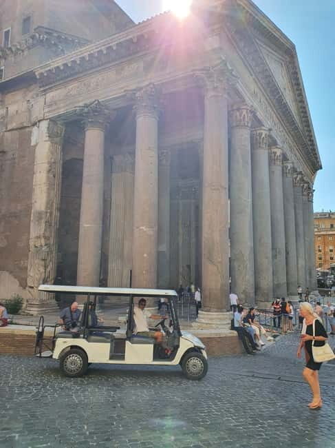 Rome: Highlights Golf Cart Tour with Pizza Snack & Gelato - The Sum Up: The Bottom Line