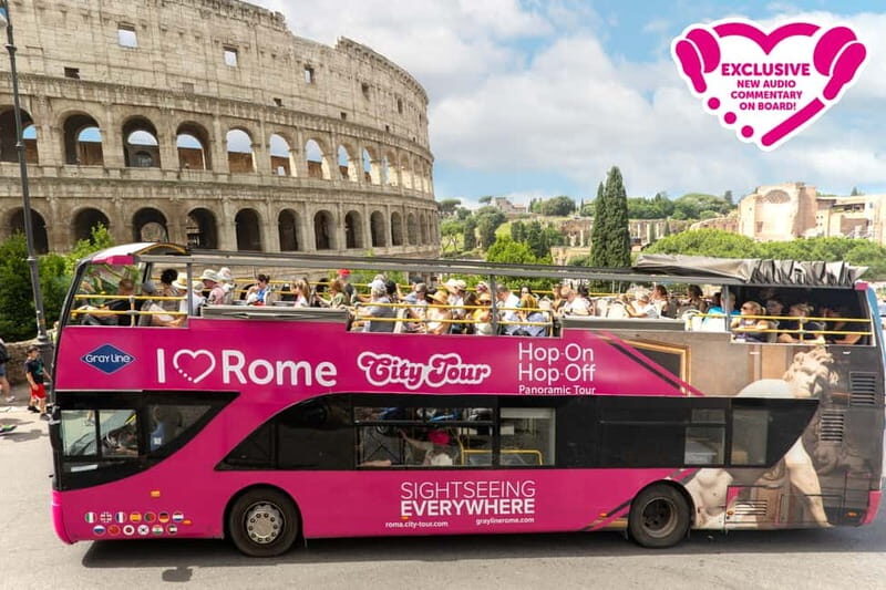 Rome: Hop-on Hop-off Sightseeing Bus Tour with Audioguide - An In-Depth Look at the Experience