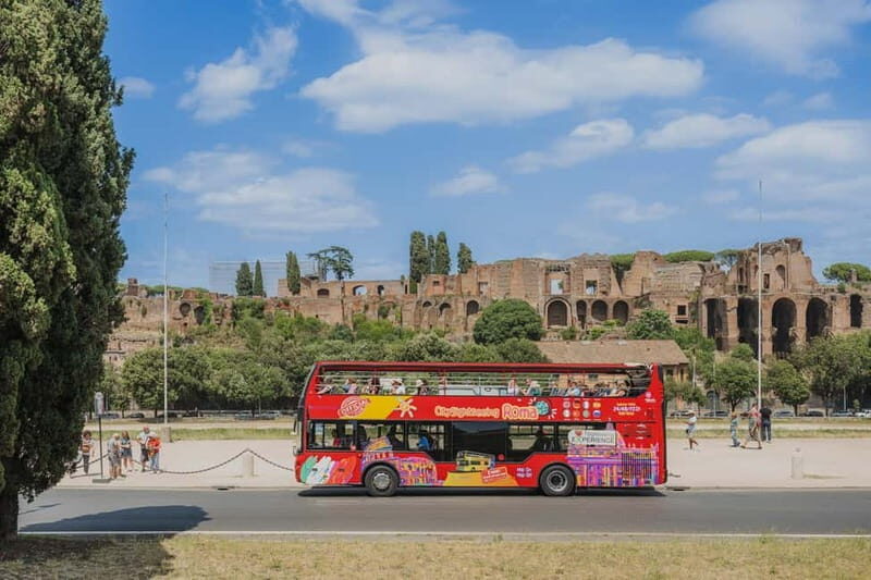 Rome Hop On Hop Off Tour from Civitavecchia by Train - Navigating Rome with the Hop On Hop Off Bus