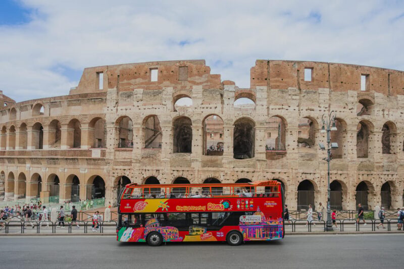 Rome Hop on Hop off Tour From Civitavecchia by Train - Booking and Important Information