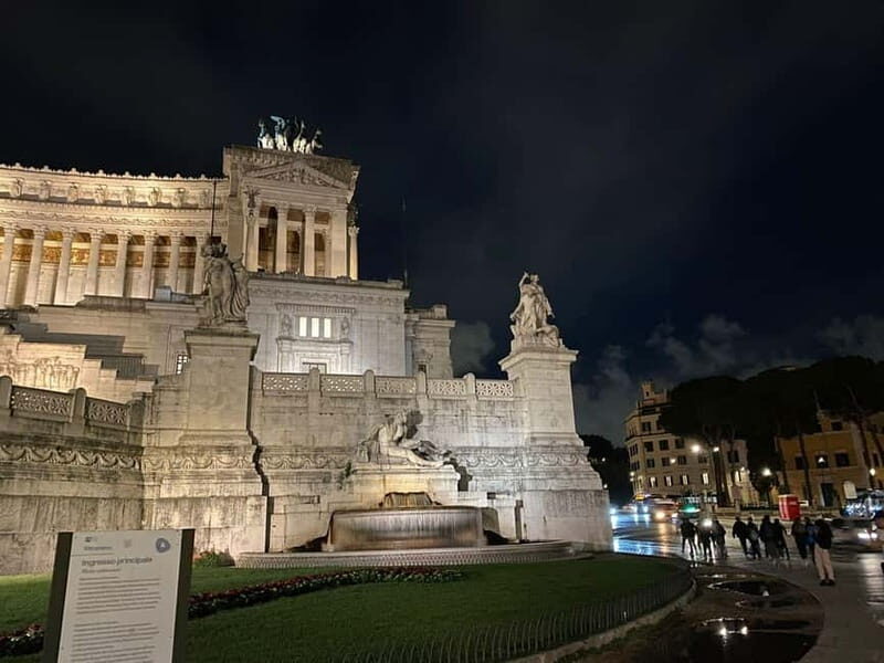 Rome Illuminated. Night Tour in Van - The Sum Up