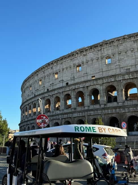 Rome in 3hours with Private Golf Cart tour and food tasting - Authenticity and Practical Tips