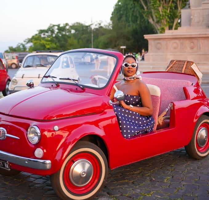 Rome in a Fiat Jolly: Exclusive Vintage Ride & Photo Tour - The Vintage Fiat Experience: Style and Charm