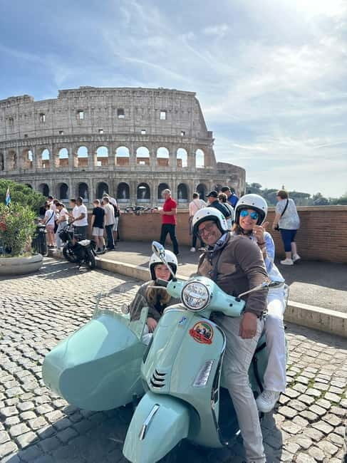 Rome in Vespa: Private Sidecar Sightseeing Tour with Gelato - Final Highlights and Drop-Off