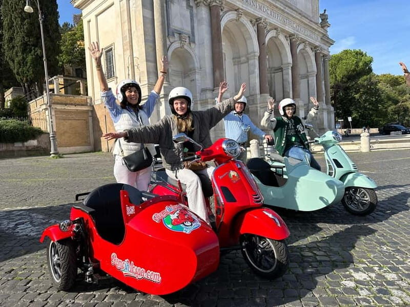 Rome in Vespa: Private Sidecar Sightseeing Tour with Gelato - What Makes This Tour Special