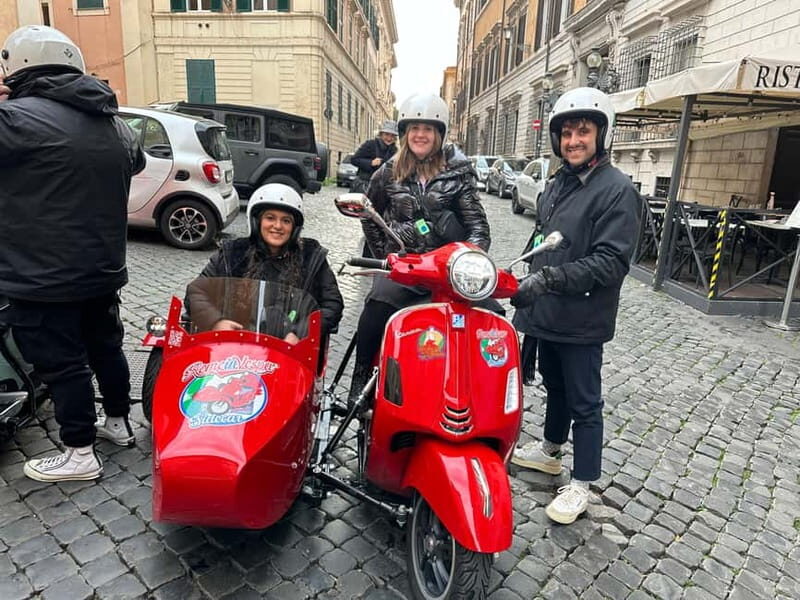 Rome in Vespa: Private Sidecar Sightseeing Tour with Gelato - The Value of the Experience