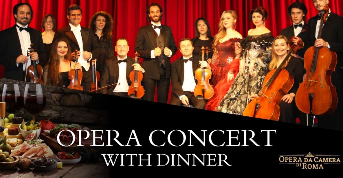 Rome: Italian Opera Concert and Traditional Dinner - Concert Venue and Performance