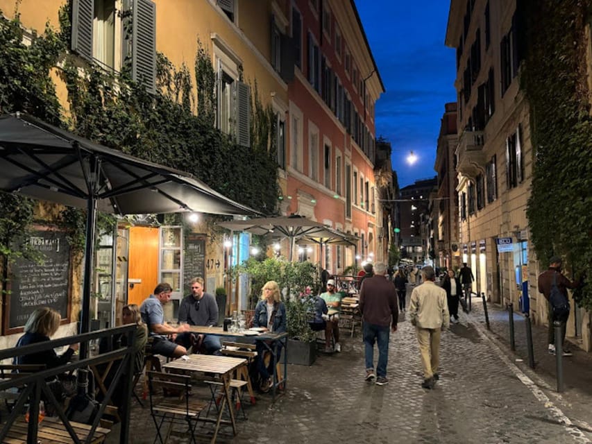 Rome Night Golf Cart Tour With Access to an Exclusive Dinner - Key Points