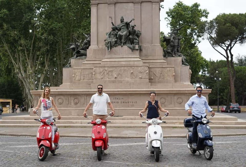 Rome: Night Photo Tour by Vespa with Aperol Spritz - The Ride and the Landmarks in More Detail