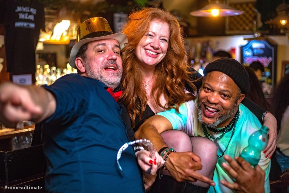 Rome: NYE Pub Crawl and Club - Key Points