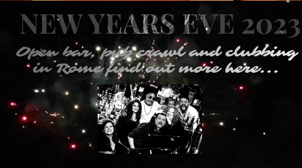 Rome: NYE Pub Crawl and Club - Exclusions