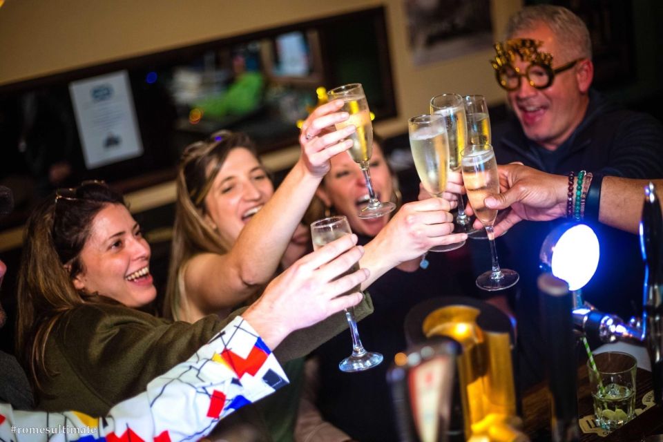 Rome: NYE Pub Crawl and Club - Policies