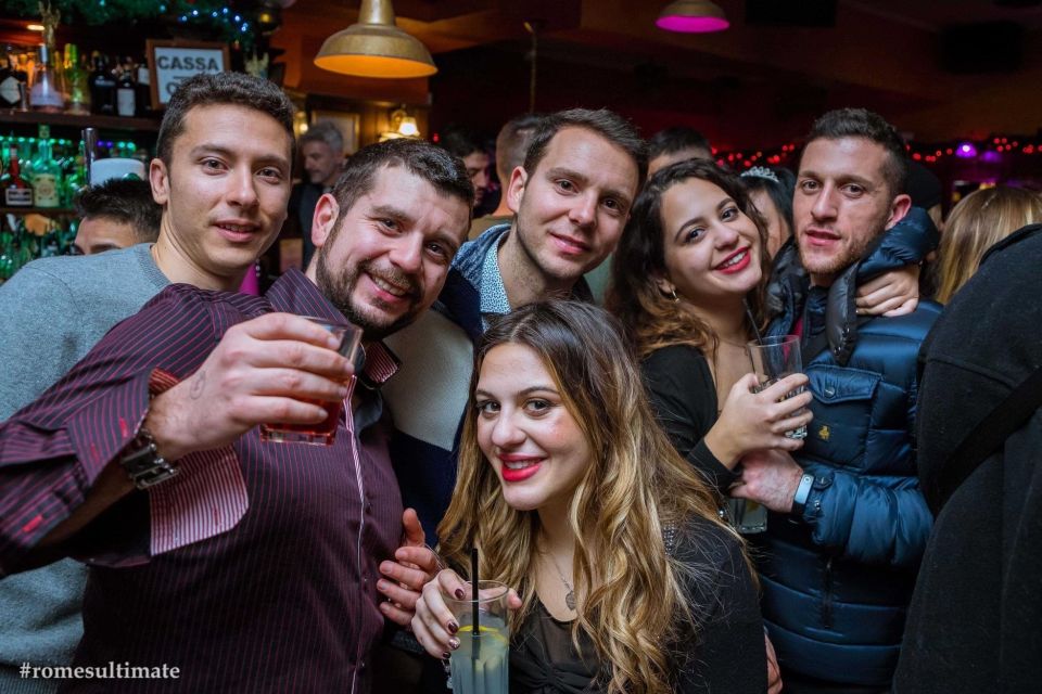 Rome: NYE Pub Crawl and Club - Itinerary