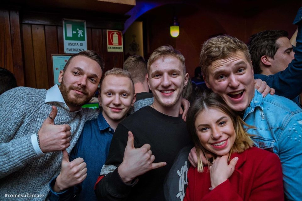 Rome: NYE Pub Crawl and Club - Highlights