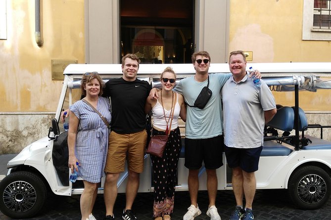 Rome on a Golf Cart Semi-Private Tour Max 6 | With Private Option - Meeting and End Point
