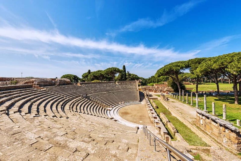 Rome: Ostia Antica Archaeological Park Ticket & Audio App - Key Points