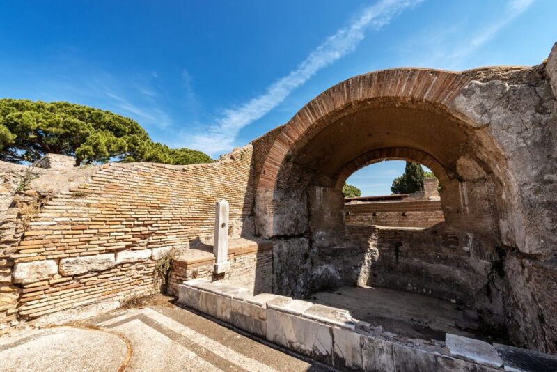 Rome: Ostia Antica Archaeological Park Ticket & Audio App - Key Points