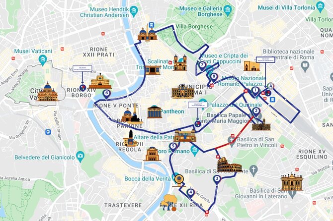 Rome: Panoramic Sightseeing Bus Tour + City Highlights Audioguide - Accessibility and Transportation