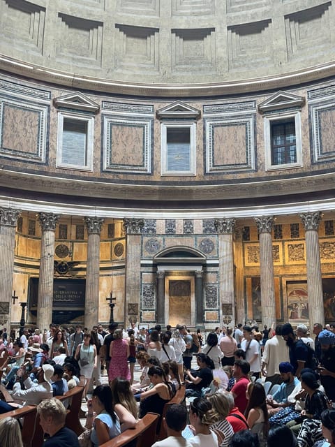 Rome: Pantheon Guided Tour With Skip the Line Tickets - The Pantheon Dome