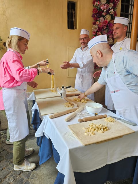 Rome: Pasta and Tiramisu Perfection Class W/Wine & Dessert - Taste the Essence of Italy