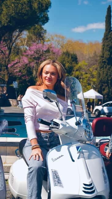 Rome: Personalized 2-Hour Vespa Ride  No Driving Needed - Key Points