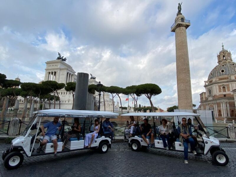 Rome: Private Customizable 3-Hour Golf Cart City Tour - Comfort & Practicalities