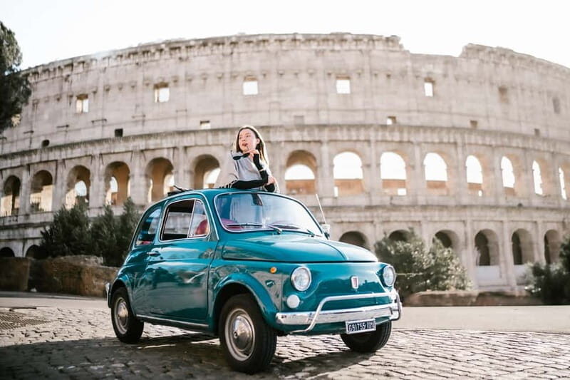 Rome: Private Fiat 500 or Vespa Wheely Tour with Photoshoot - The Experience: Comfort, Insight, and Photo Opportunities
