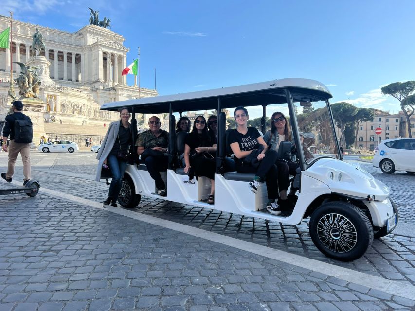 Rome: Private Golf Cart City Highlights Tour - Key Points
