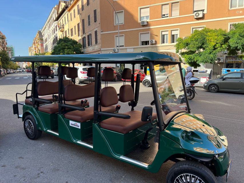 Rome: Private Golf Cart City Highlights Tour - Language Options and Highlights