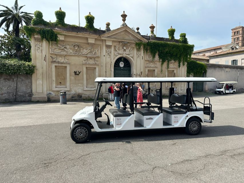 Rome: Private Golf Cart City Highlights Tour - Meeting Point and Important Information