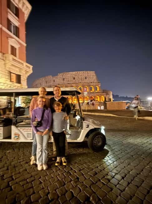 Rome: Private Golf Cart Tour by night 2 hours with Aperitivo - The Sum Up: Is It Worth It?